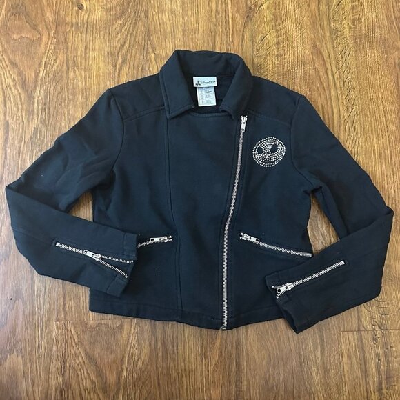 Disney Jackets & Blazers - Authentic Disney Parks Jack Skellington moto jacket